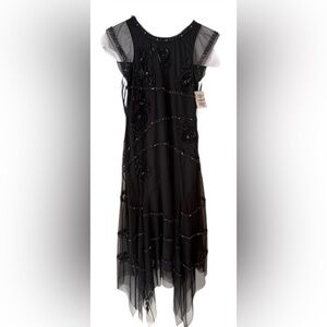 Kids Formal Dress with Embellishments